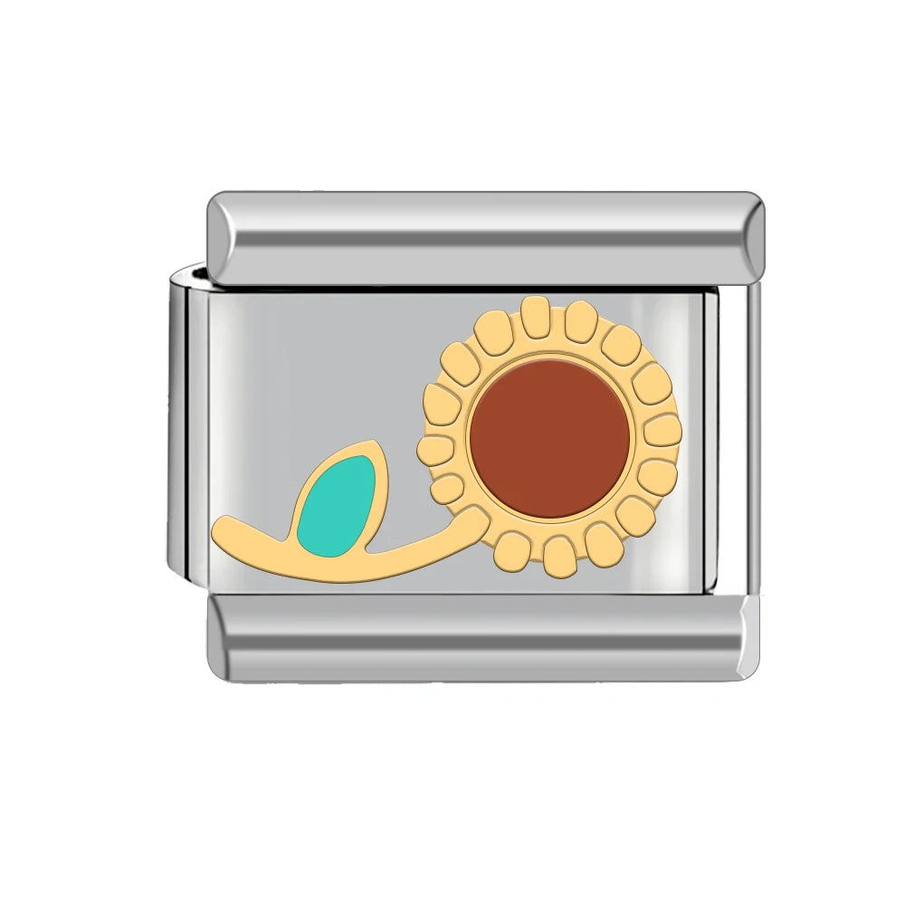 Flower Italian Charms