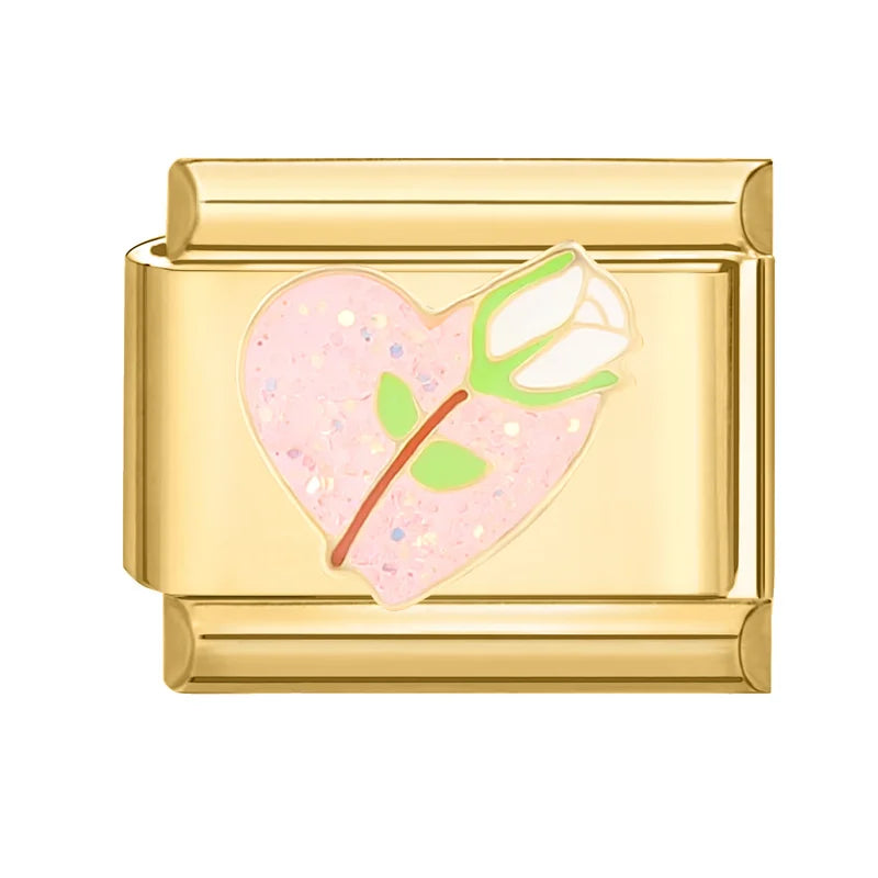 Gold Butterfly/Cat/Rose/Devil Eyes/Star Charms