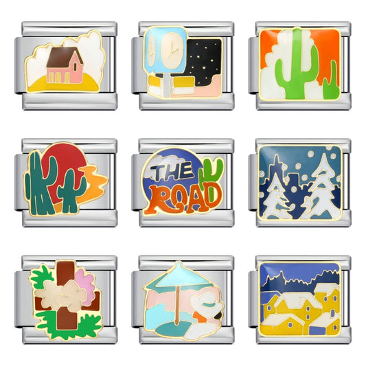 Drip Oil Welded Charm