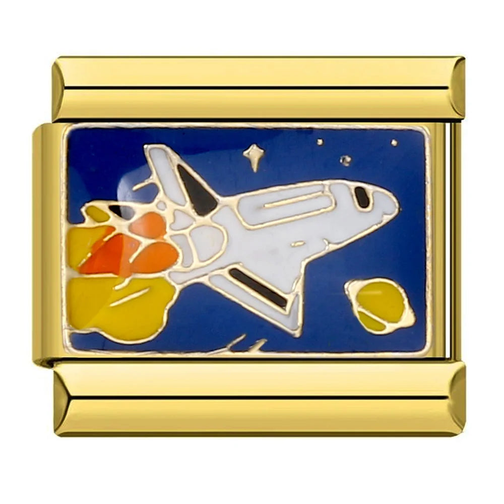 Rocket/Ship/Motorcycle/Car Italian Charm