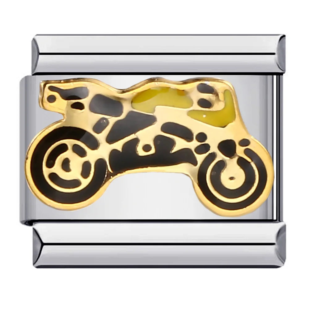 Rocket/Ship/Motorcycle/Car Italian Charm
