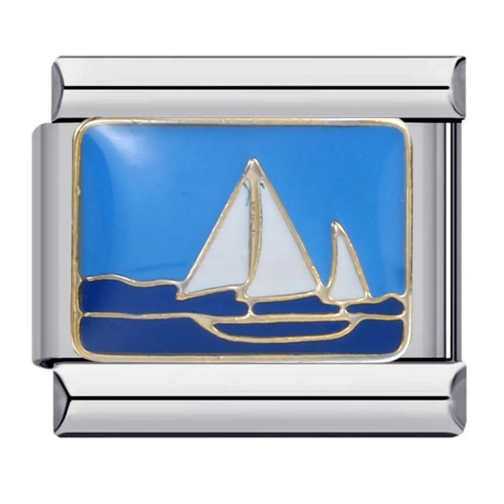 Rocket/Ship/Motorcycle/Car Italian Charm