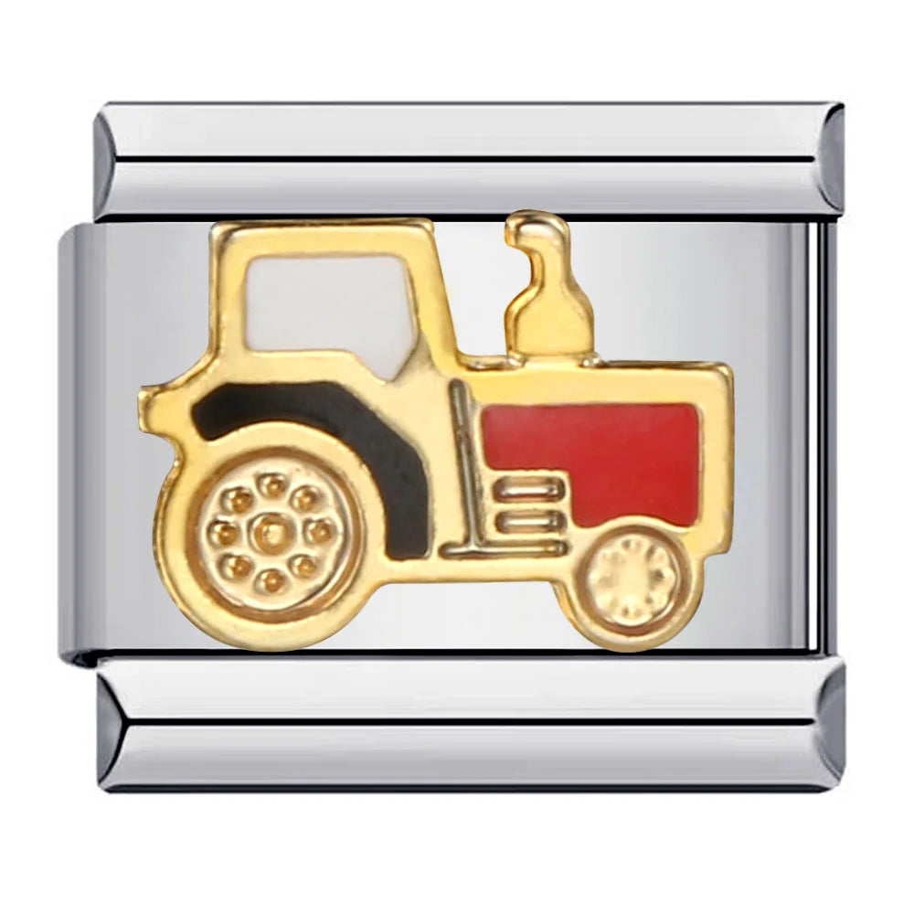 Rocket/Ship/Motorcycle/Car Italian Charm