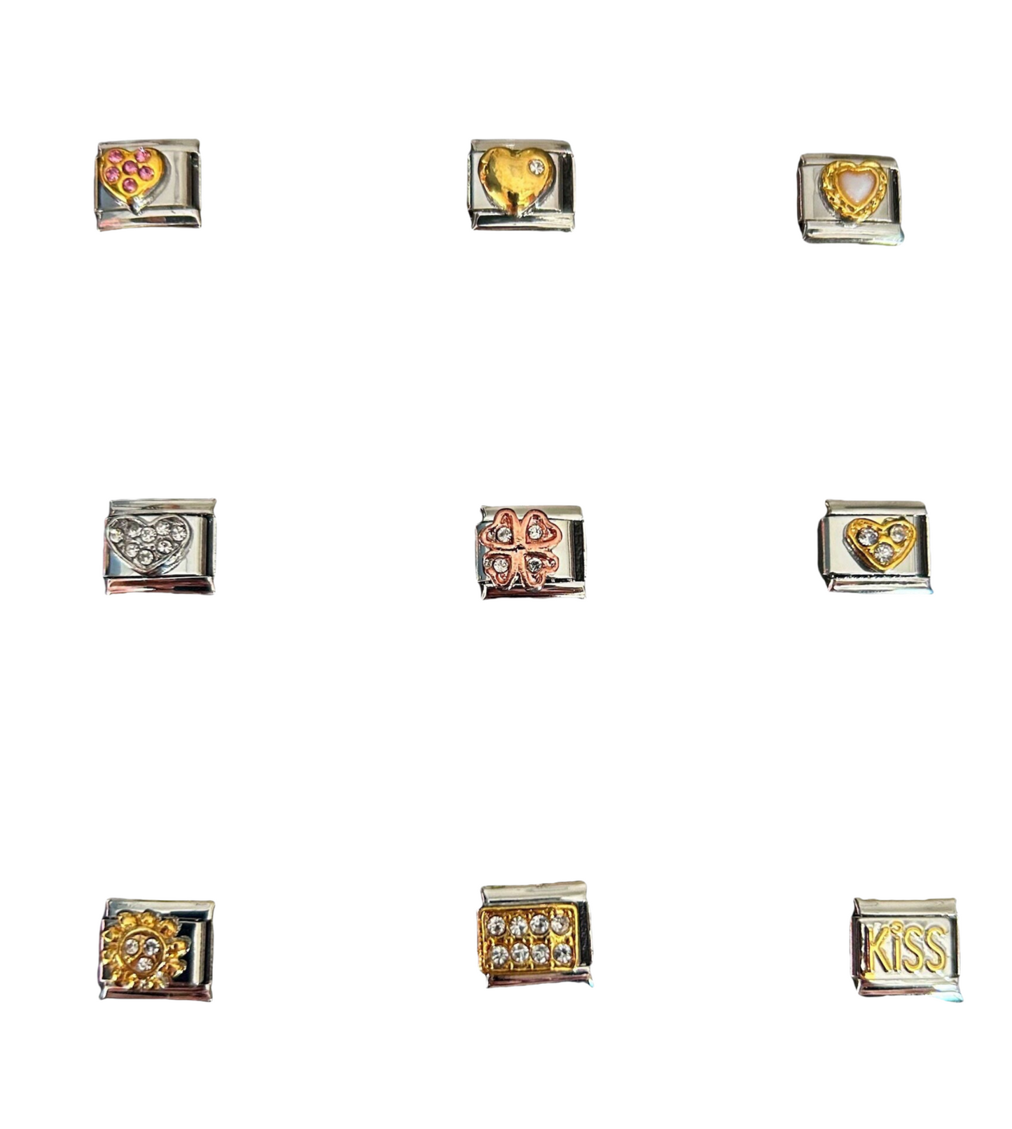 Rhinestones Italian Charms