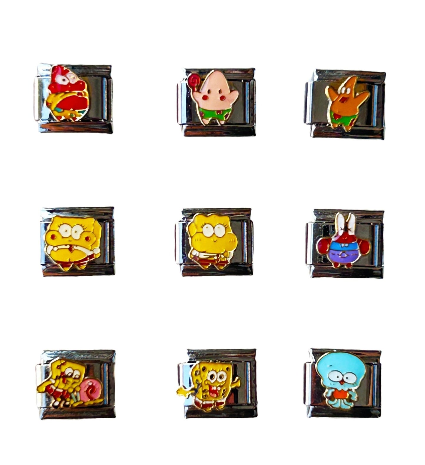 SpongeBob Cartoon Charms