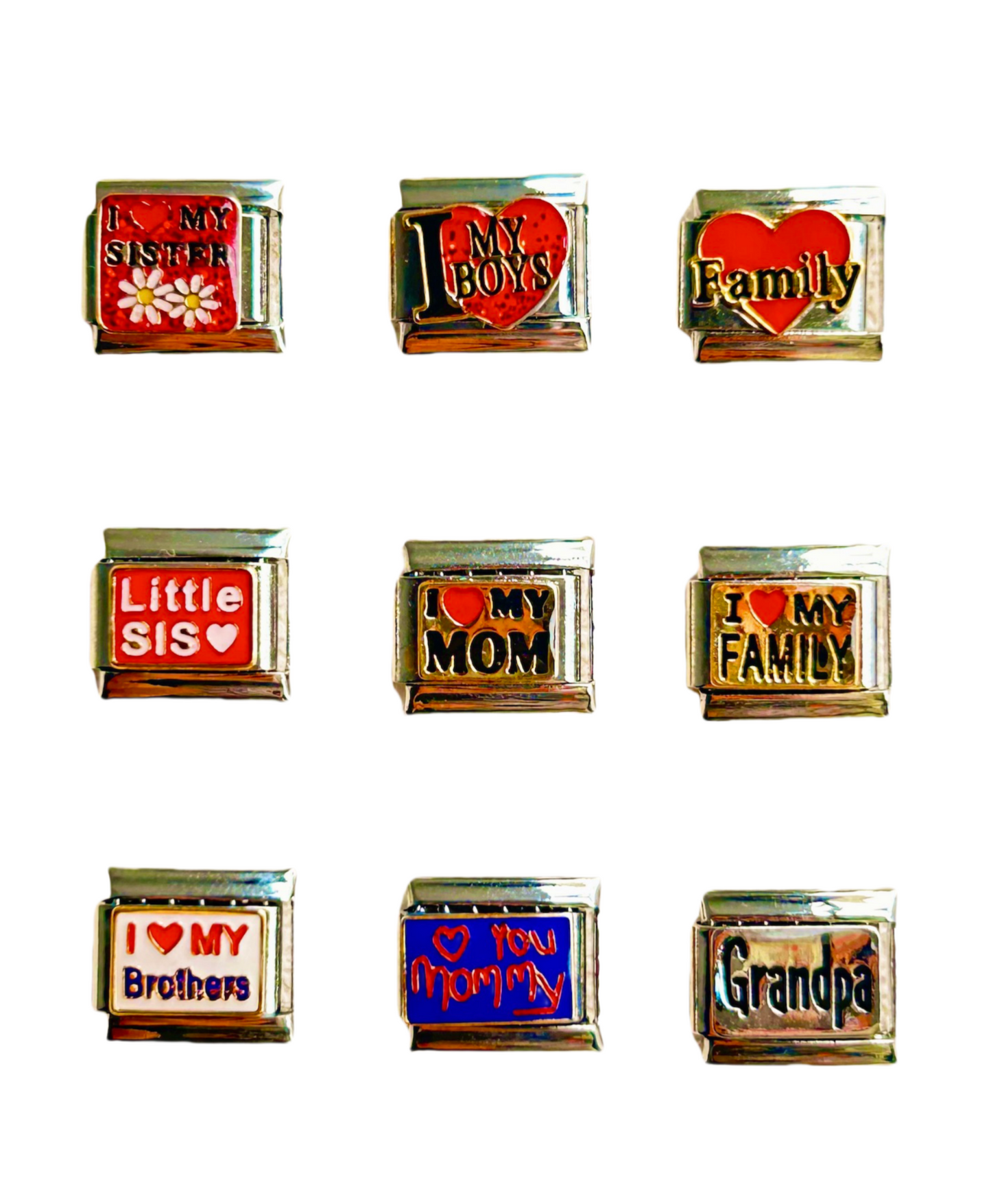 Family Member Charms