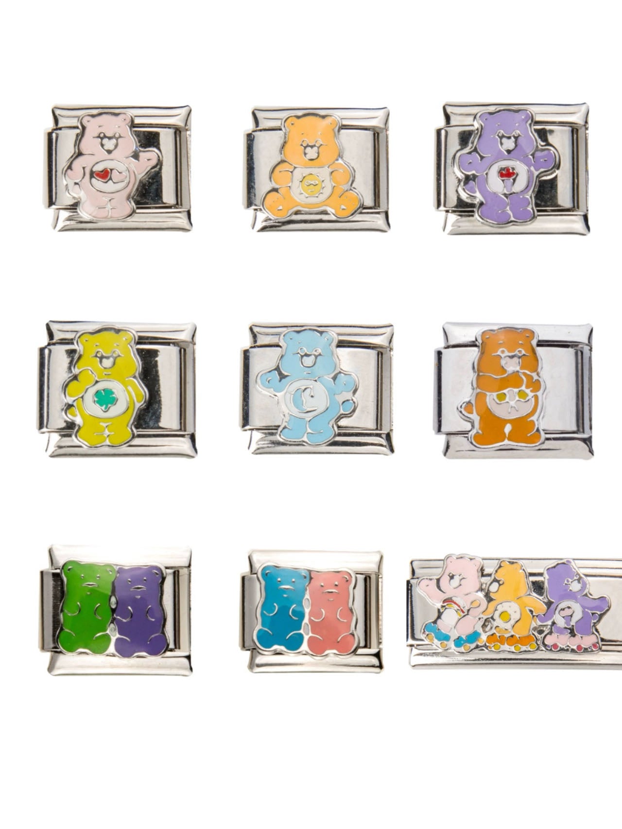 Cartoon Bear Italian Charms