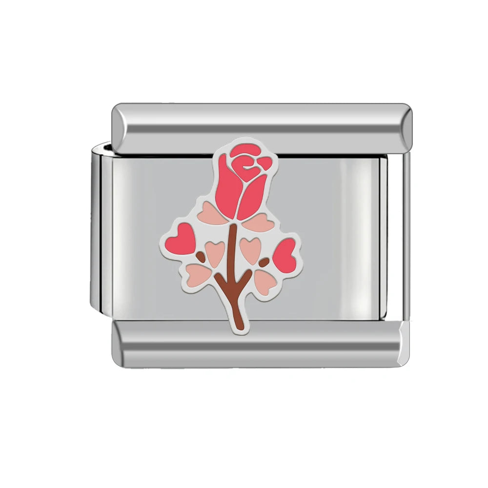 Flower Italian Charms