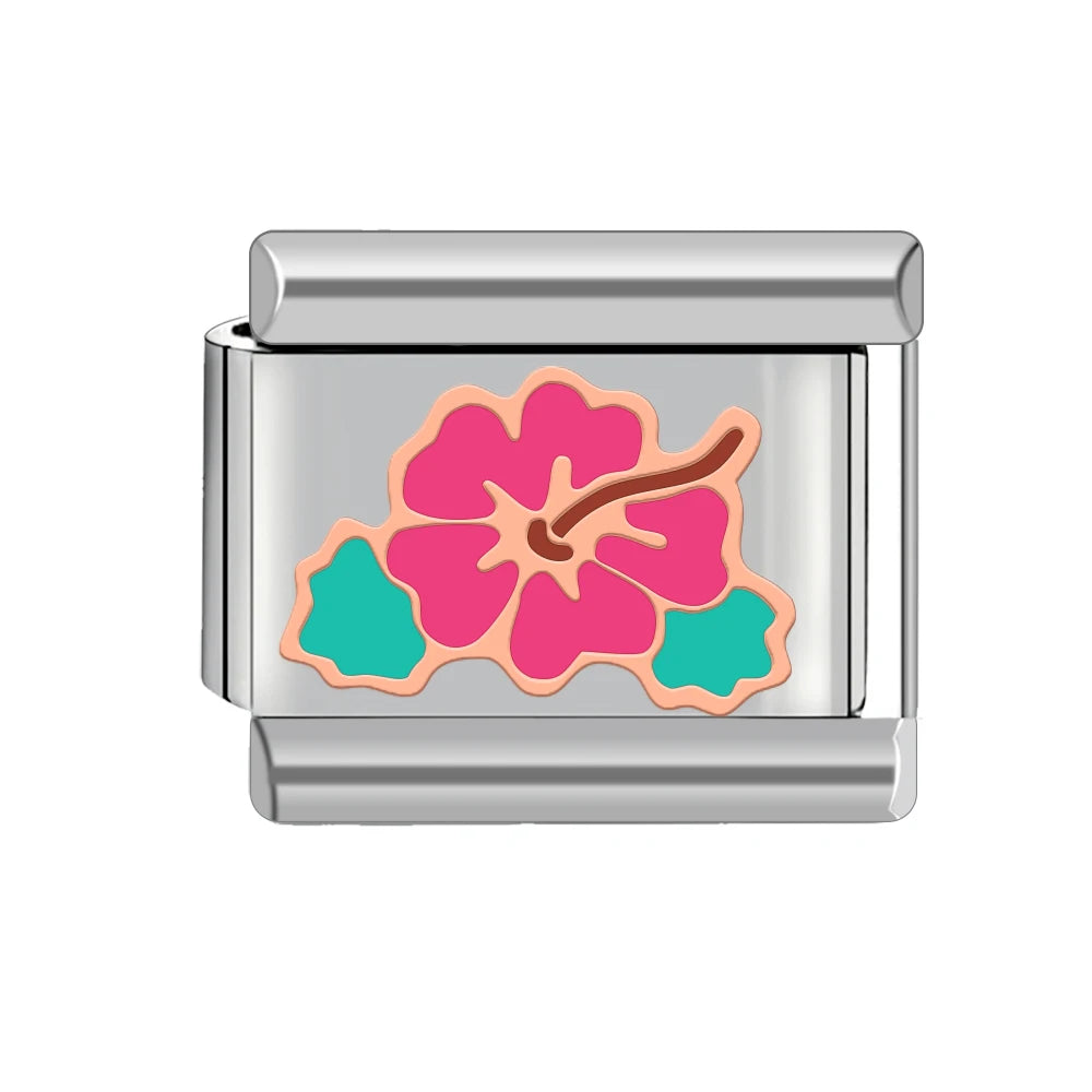 Flower Italian Charms