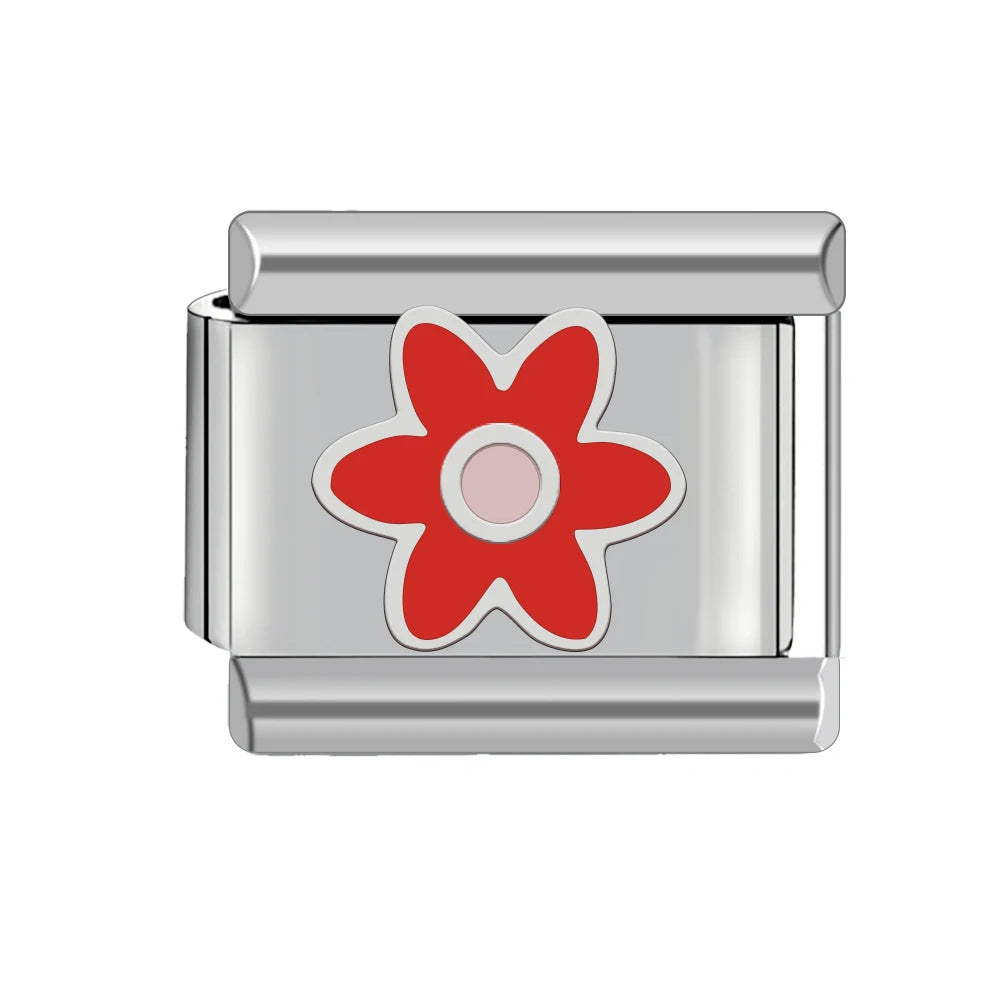 Flower Italian Charms