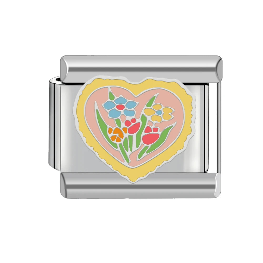 Flower Italian Charms