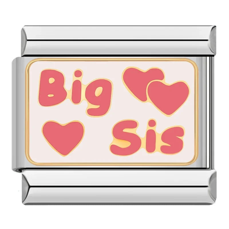 Big Sis/Kiss Me/Nana/Best Aunt Charms