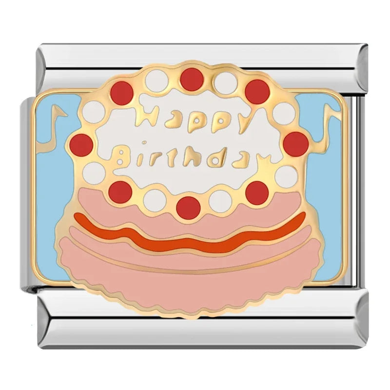 Birthday Cake/Sun/Moon/Car Charm