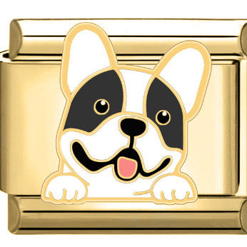 Gold Dog Charms