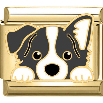 Gold Dog Charms