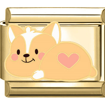 Gold Dog Charms