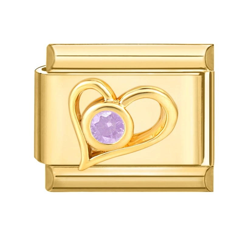 Gold Star/Moon/Heart Charm