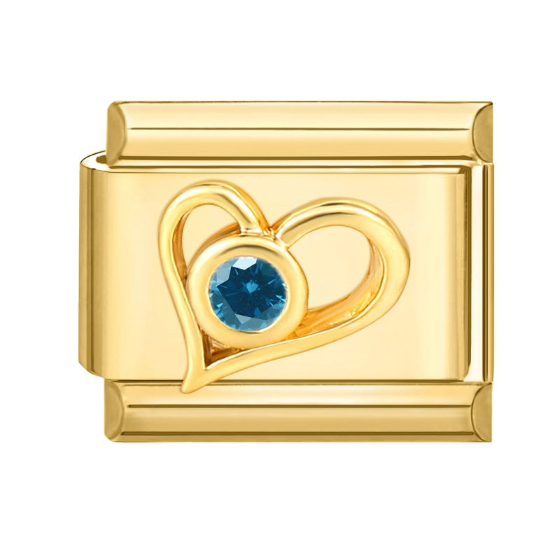 Gold Star/Moon/Heart Charm