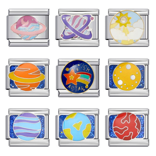 Space/Planet Charms