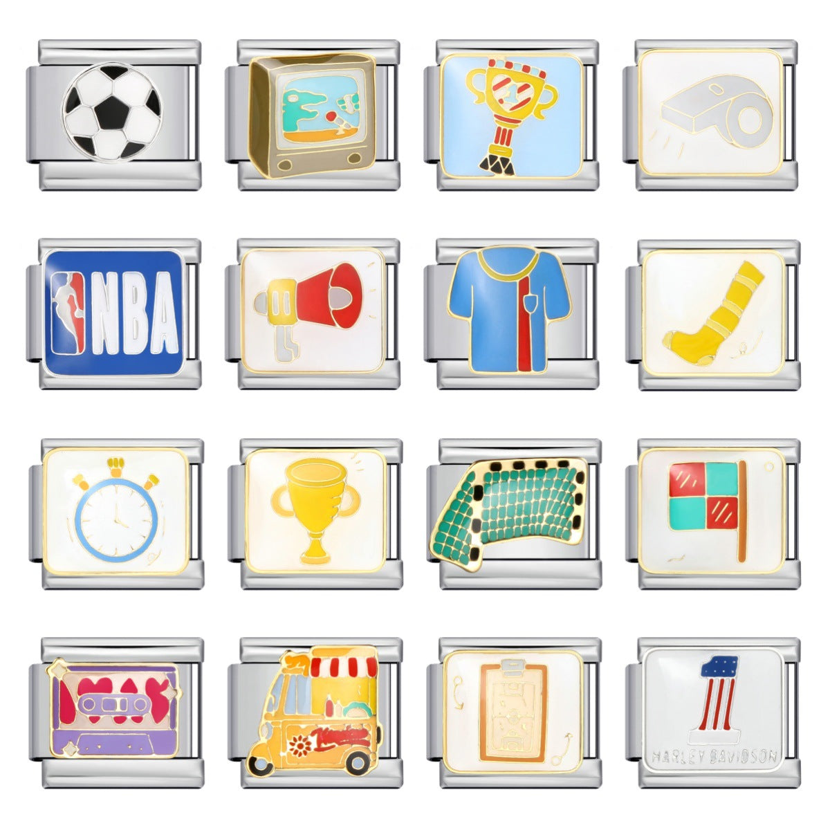 Sports/Race/Champion Charms