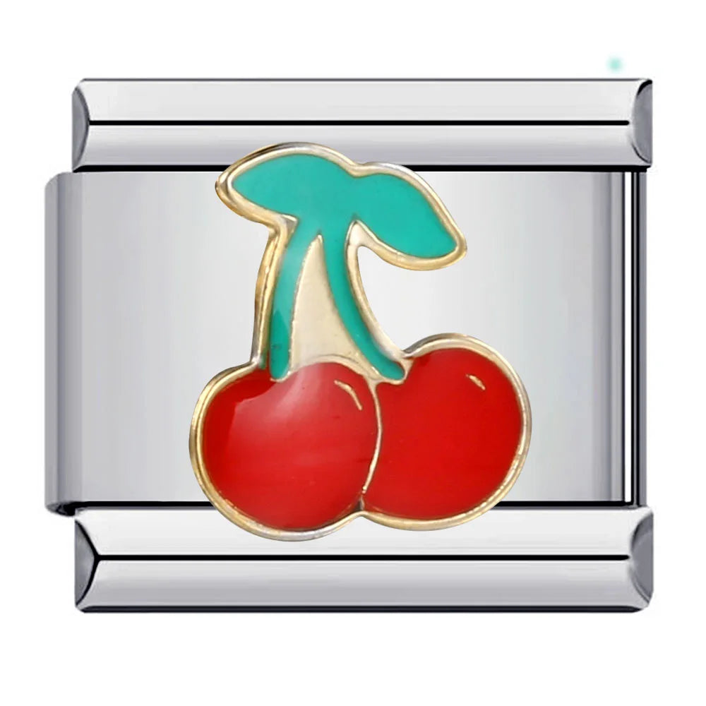 Cherry/Strawberry/Chili/Grape Italian Charms