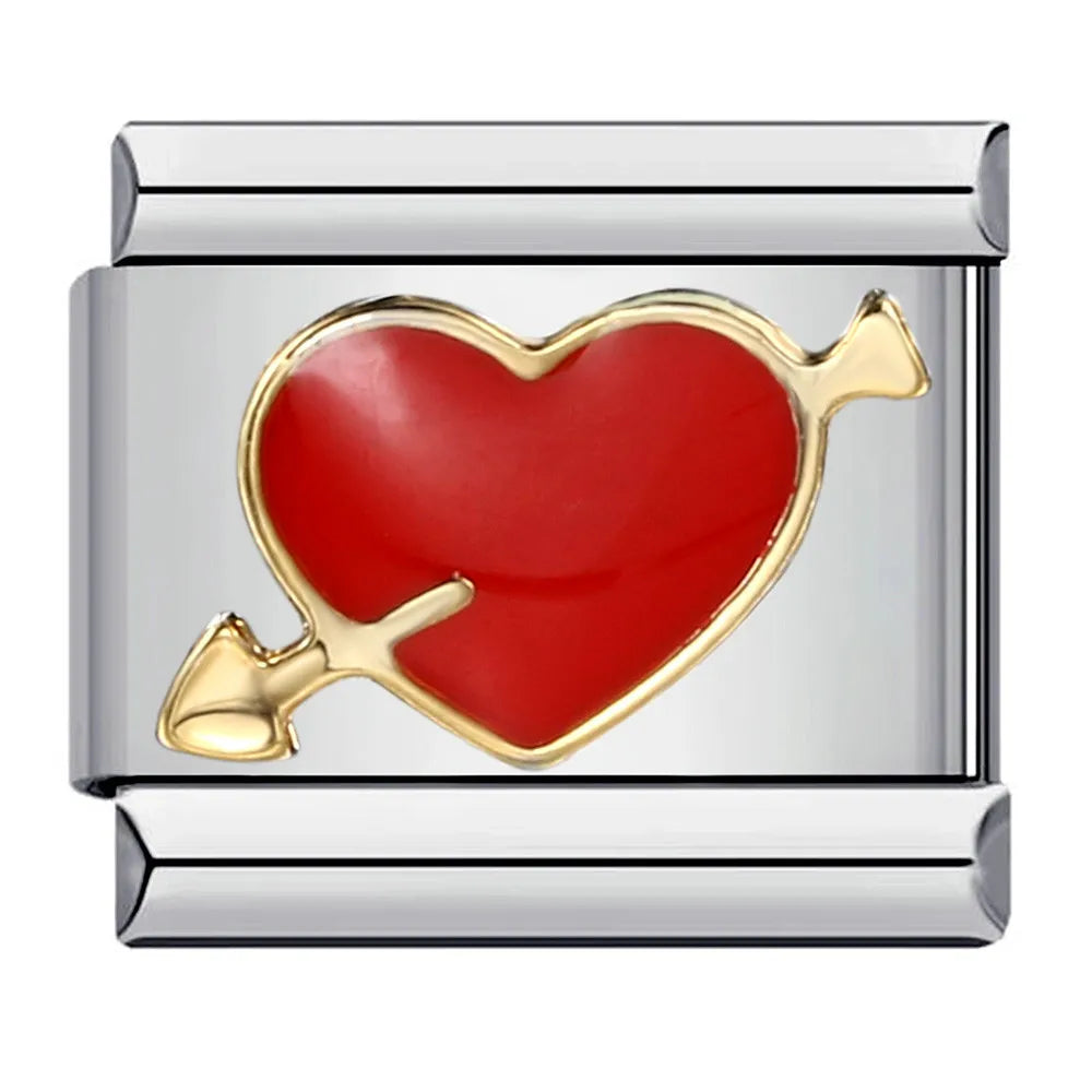 Letter/Love/Heart Italian Charms