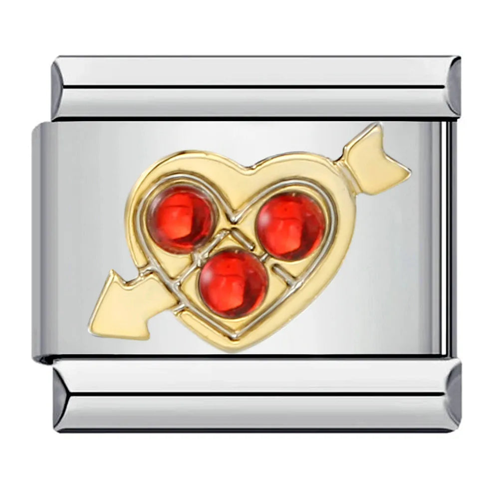 Letter/Love/Heart Italian Charms