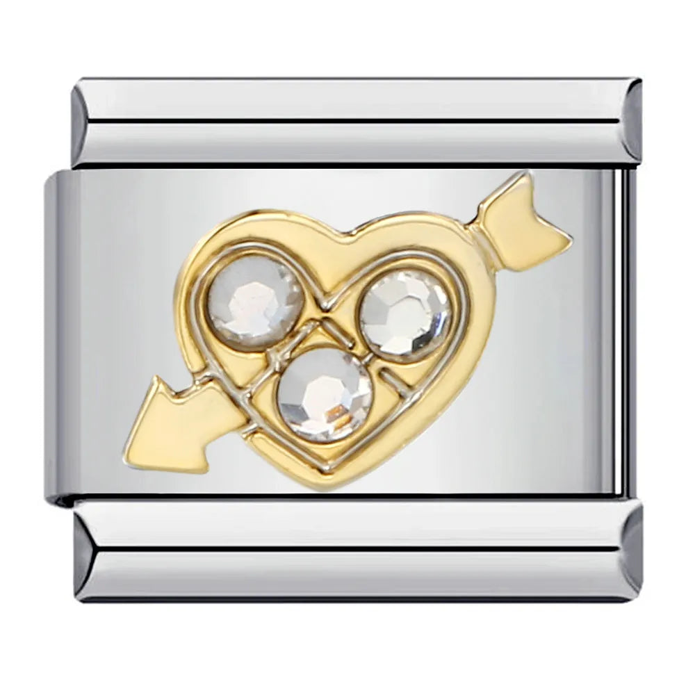 Letter/Love/Heart Italian Charms