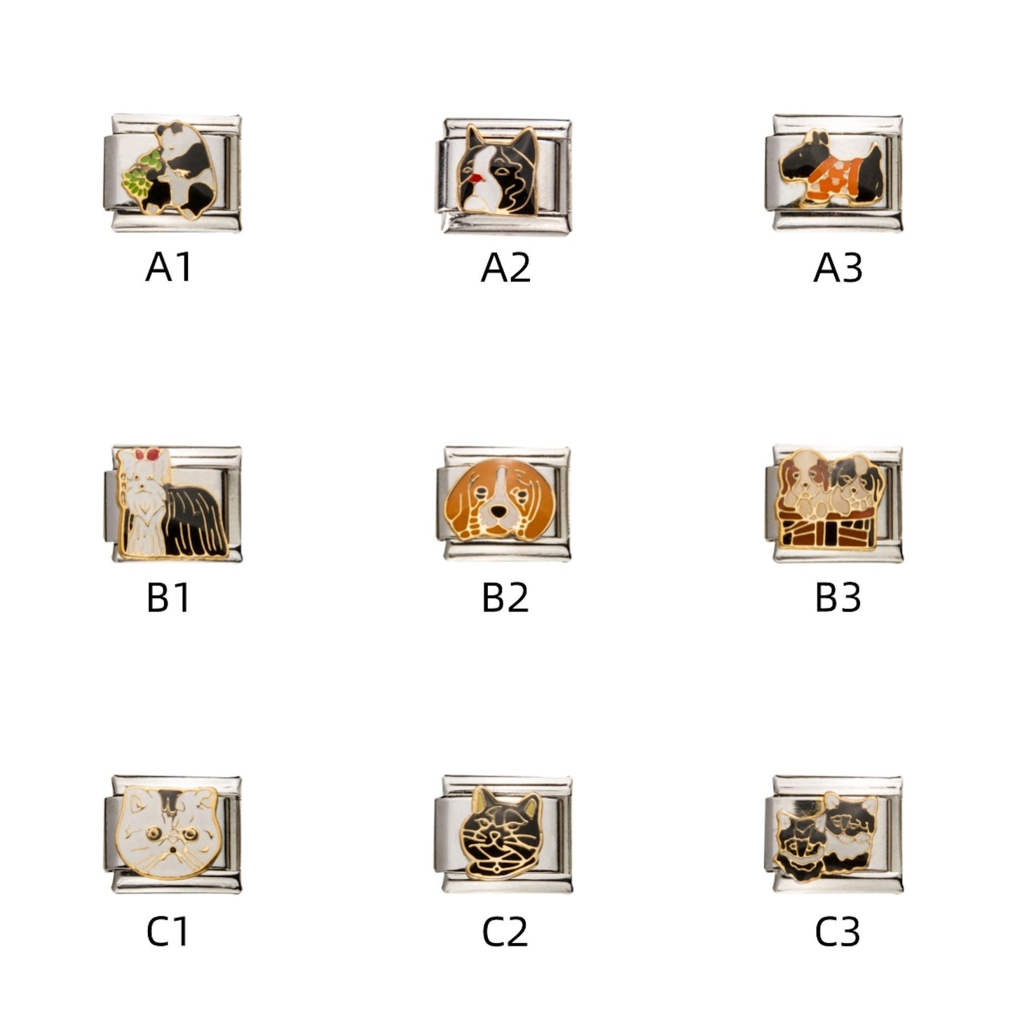 Cat/Dog/Panda Pet Charms