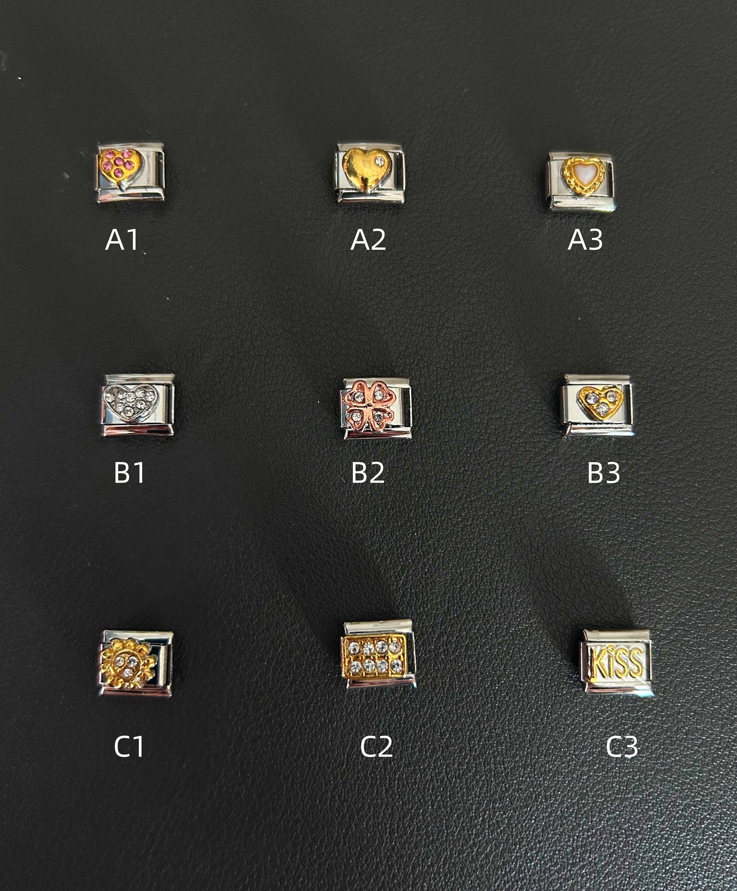 Rhinestones Italian Charms