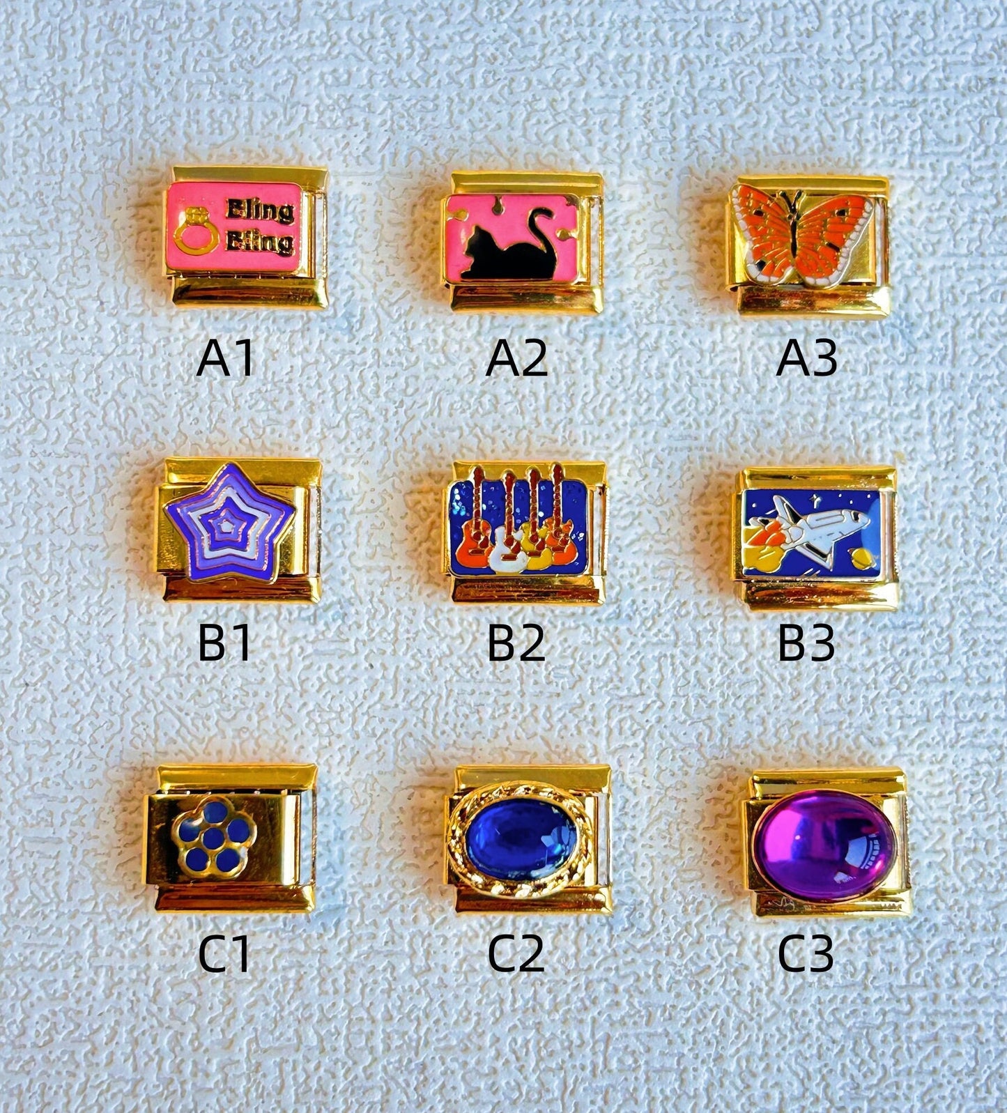 Gem/Bling Bling/Butterfly Charms