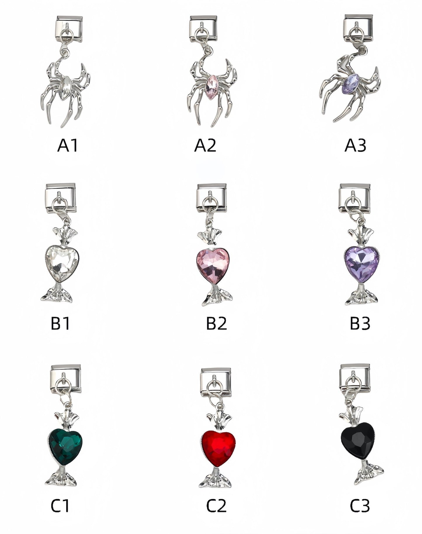 Spider Dangle Charms