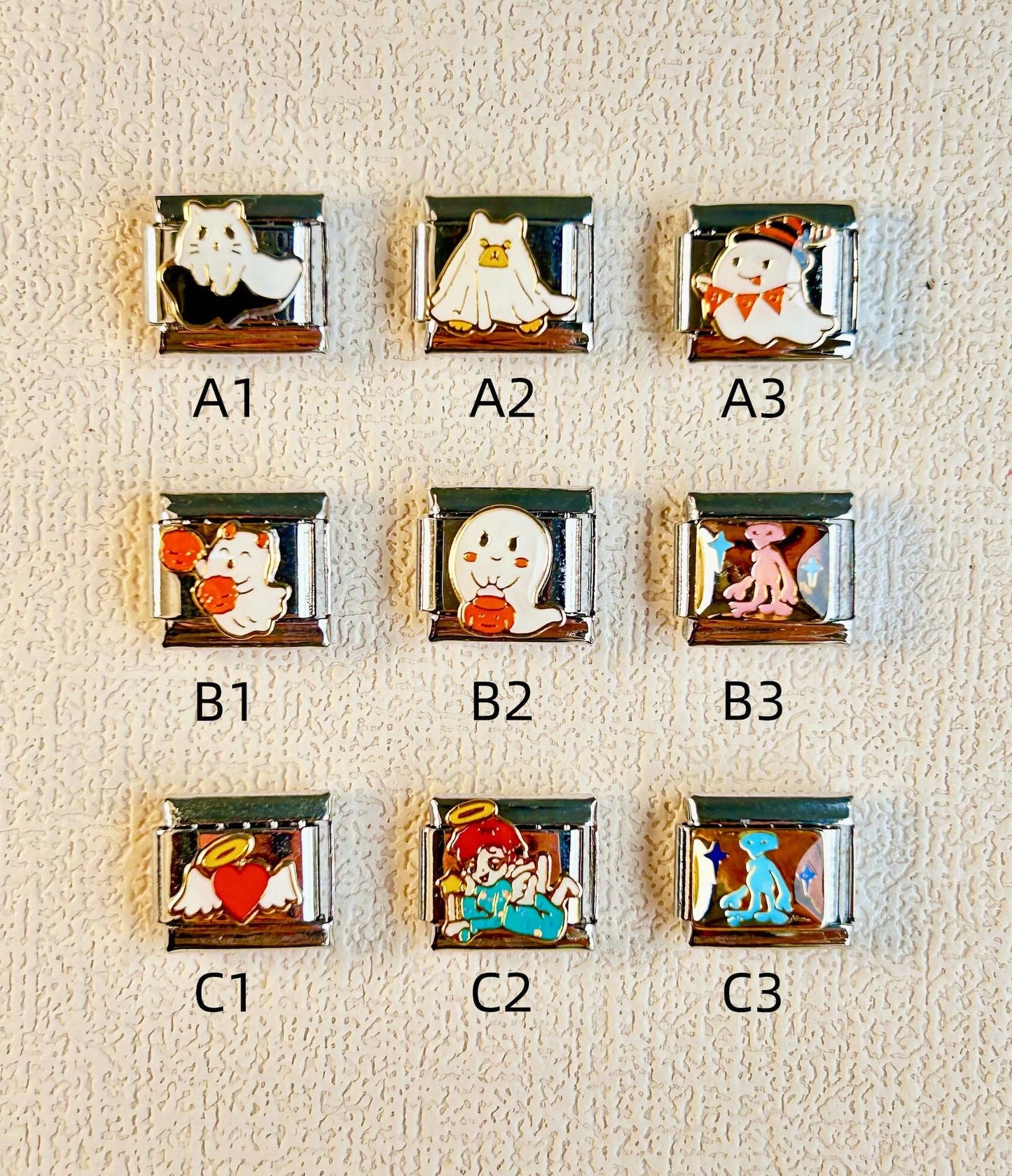 Halloween Ghost/Angel Charms